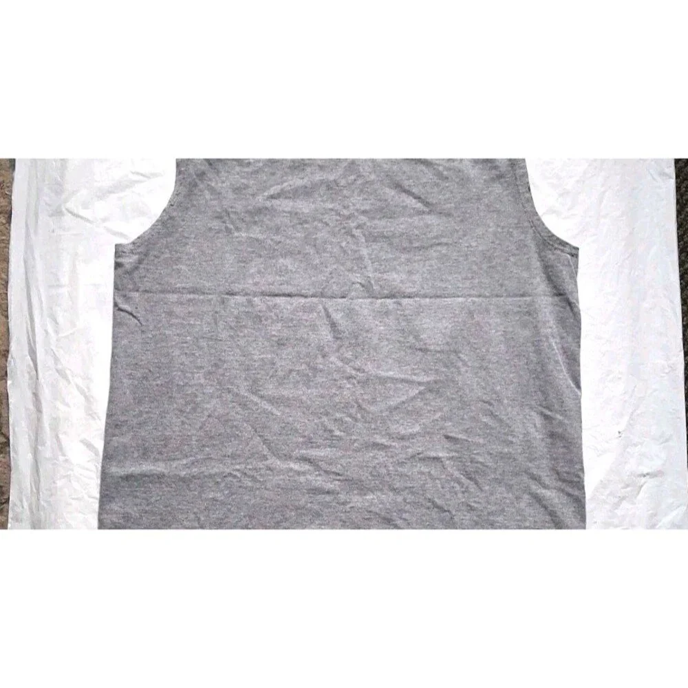 Vintage city M tank top Mens founded 1997 Gray Basketball Active wear Graphic - Picture 11 of 12